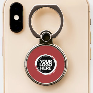 Company Logo Custom Valentine's Day Red Phone Ring Stand