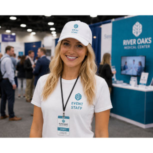 Company Logo & Employee Name Hat