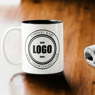 Company logo mug