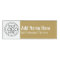 Company Logo - Name, Professional Title, Gold