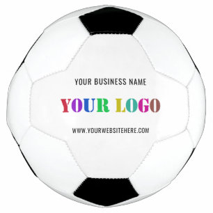 Company Logo Name Website Soccer Ball Template