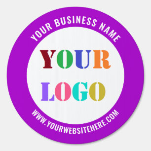 Company Logo Outdoor Sign Example with Custom Text