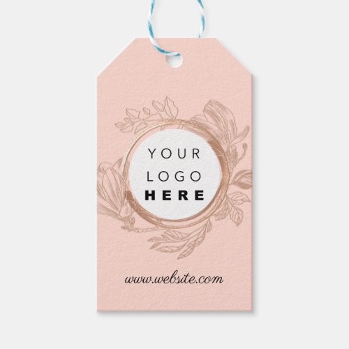  Company Logo Product Description Price Floral  Gift Tags
