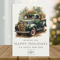 Company Logo Professional Elegant Custom Christmas