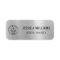 Company Logo Professional Faux Silver