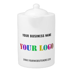 Company Logo Promotional Business Teapot Template