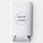 Company Logo Seltzer Can Cooler at Zazzle