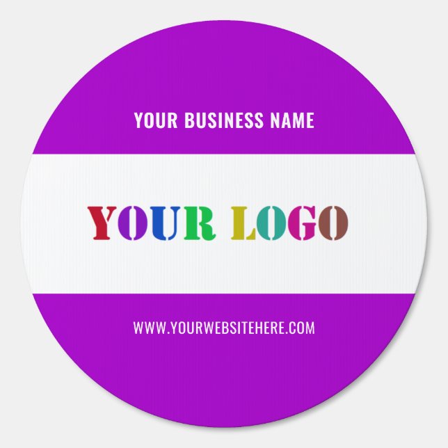 Company Logo Text Business Outdoor Sign Template (Front)