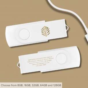 Company Logo USB Flash Drive