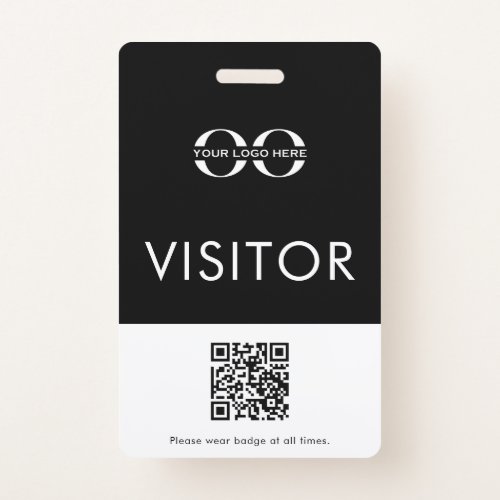 Company Logo Visitor Badge