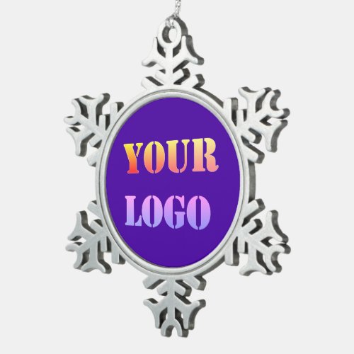 Company Logo Your Business Christmas Ornament
