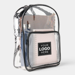 Company Logo Your Way Clear Backpack