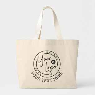 Company Logo Your Way Large Tote Bag