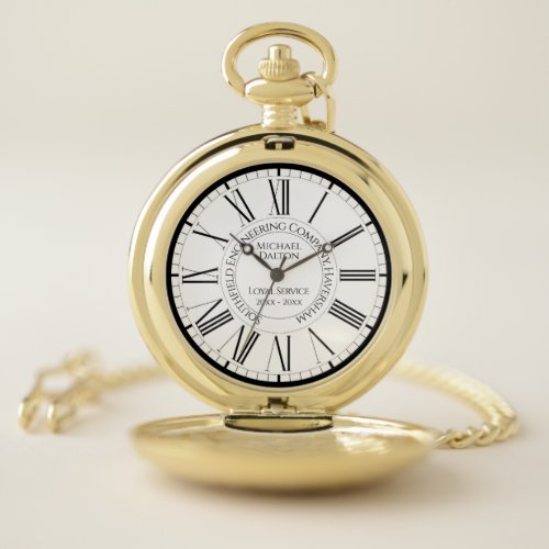 Company Long Service or Retirement Pocket Watch