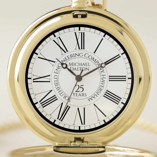 Company Long Service or Retirement Pocket Watch