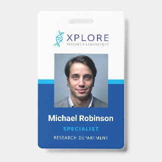 Company Medial Employee Badge