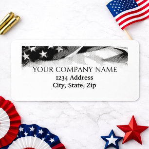 Company Name American Flag US Label