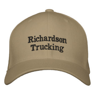Company Name Any Text In Any Color Embroidered Baseball Cap