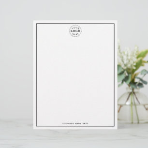 Company Name Logo Professional Business Letterhead