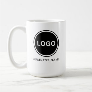 Company Name Logo Simple Business Coffee Mug