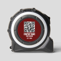 Company Name, QR Code Tape Measure