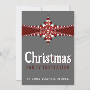 Company Office Stylish Christmas Invitations