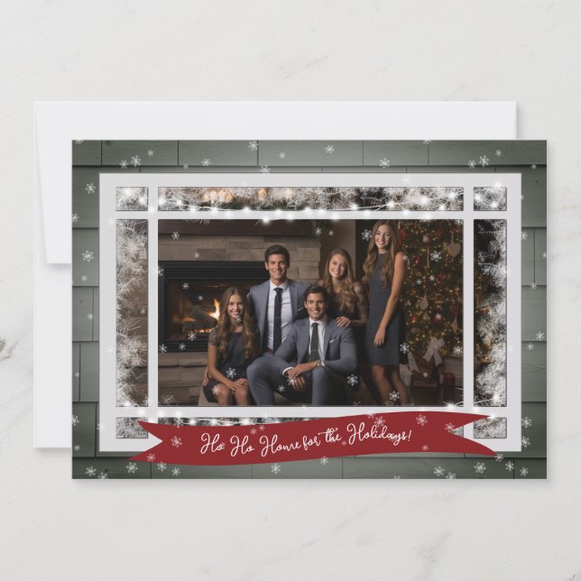 Company Photo Business Christmas Cards (Front)