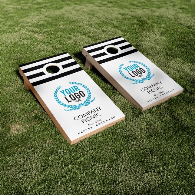 Company Picnic | Event Custom Logo Cornhole Set (Creator Uploaded)