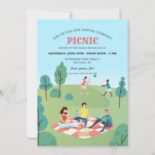 Company Picnic Invitation