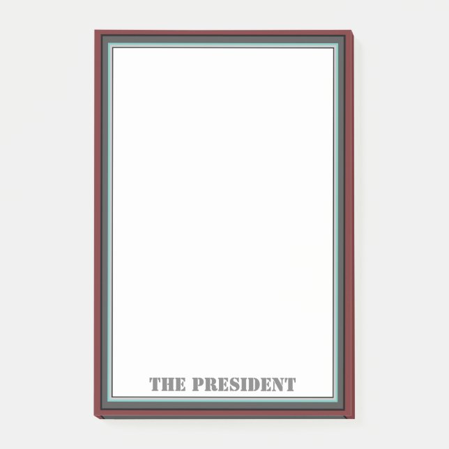 Company President Post-it Notes (Front)