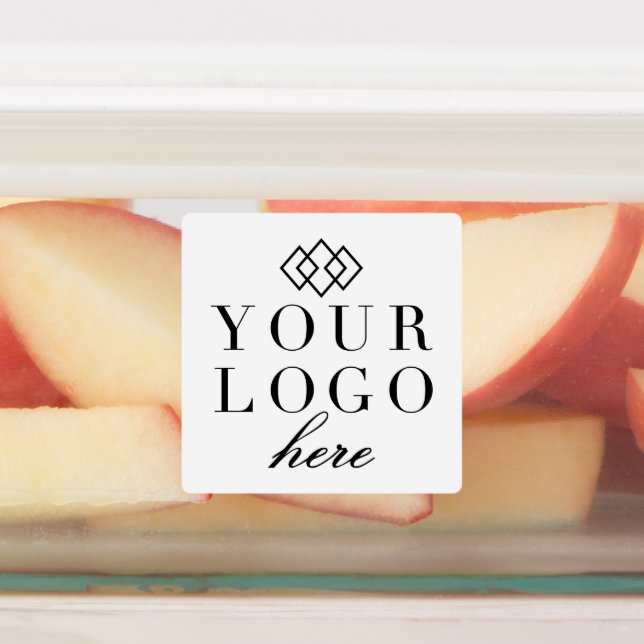 Company Promo Label | Your Logo Here Business (Affixed)