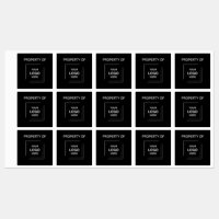 Company Property of Black Logo | Asset