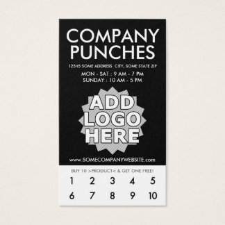 company punch card