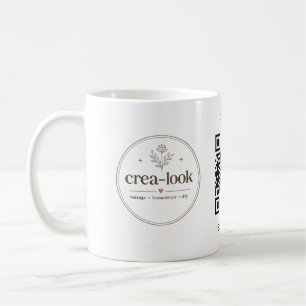 company qr code mug 