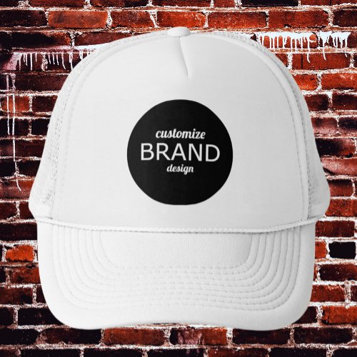 Company Swag Business Brand Add Your Logo Brand Trucker Hat