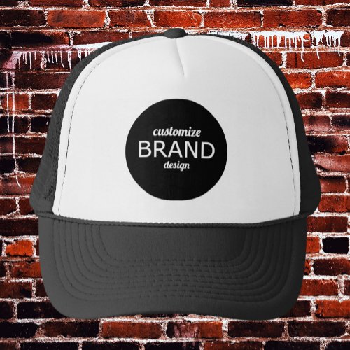 Company Swag Business Brand Add Your Logo Brand Trucker Hat