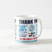 Company Thank You Appreciation Coffee Mug (Front Right)