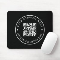 Company Website Link QR Code Black Promotional