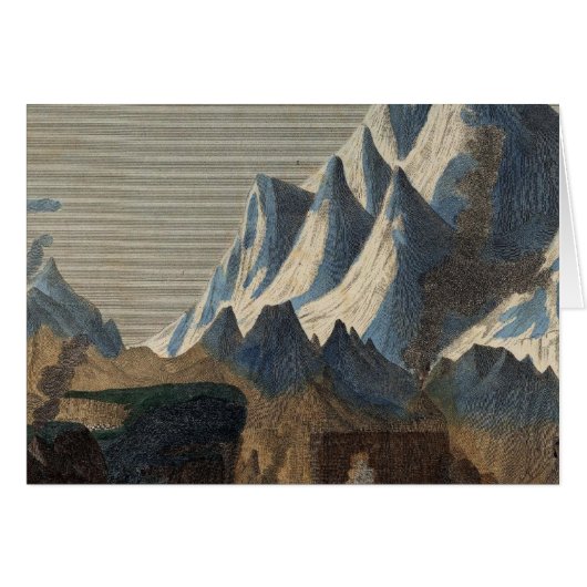 Comparative Height of the Principal Mountains Cards (Front Horizontal)