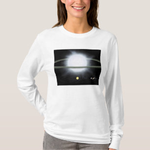 Comparison of the size of a hypergiant star T-Shirt