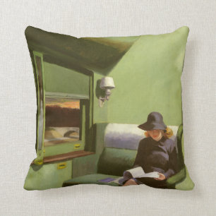 Compartment C, Car 293 Throw Pillow