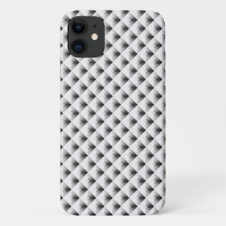 compartment design in Grey iPhone 11 Case