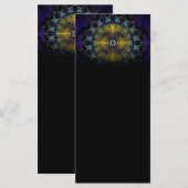 Compass Abstract Digital Fractal (Front/Back)