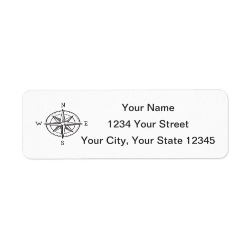 Compass Address Label