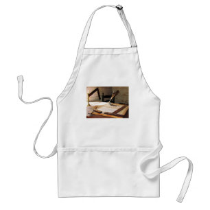Compass and T-Square Adult Apron