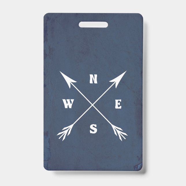 Compass arrows badge (Front)