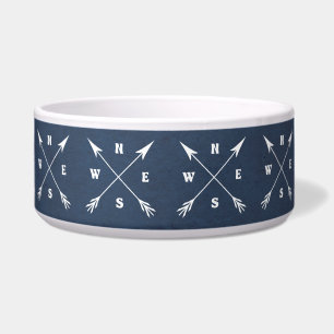 Compass arrows bowl
