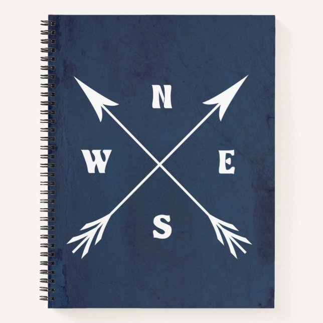 Compass arrows notebook (Front)