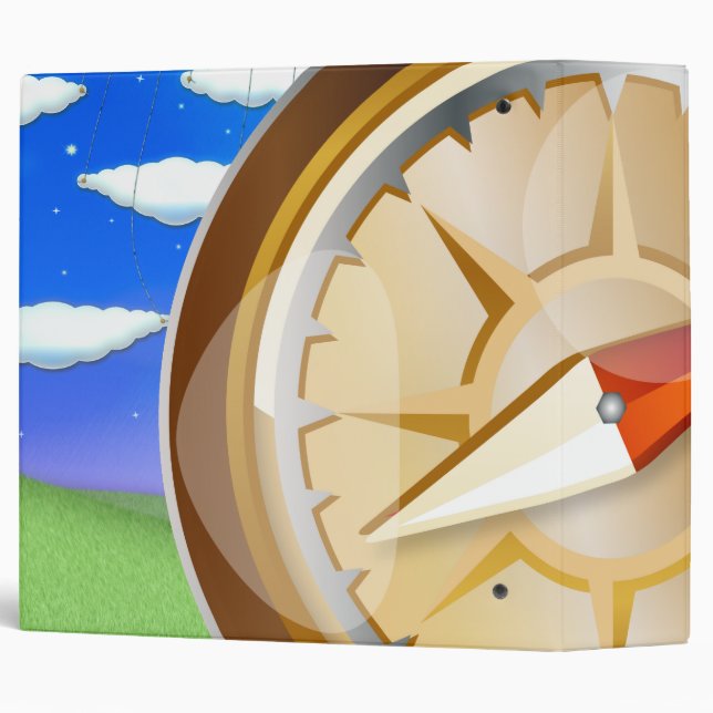 Compass Binder (Back/Spine)
