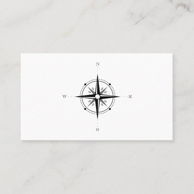 Compass Business Card (Front)